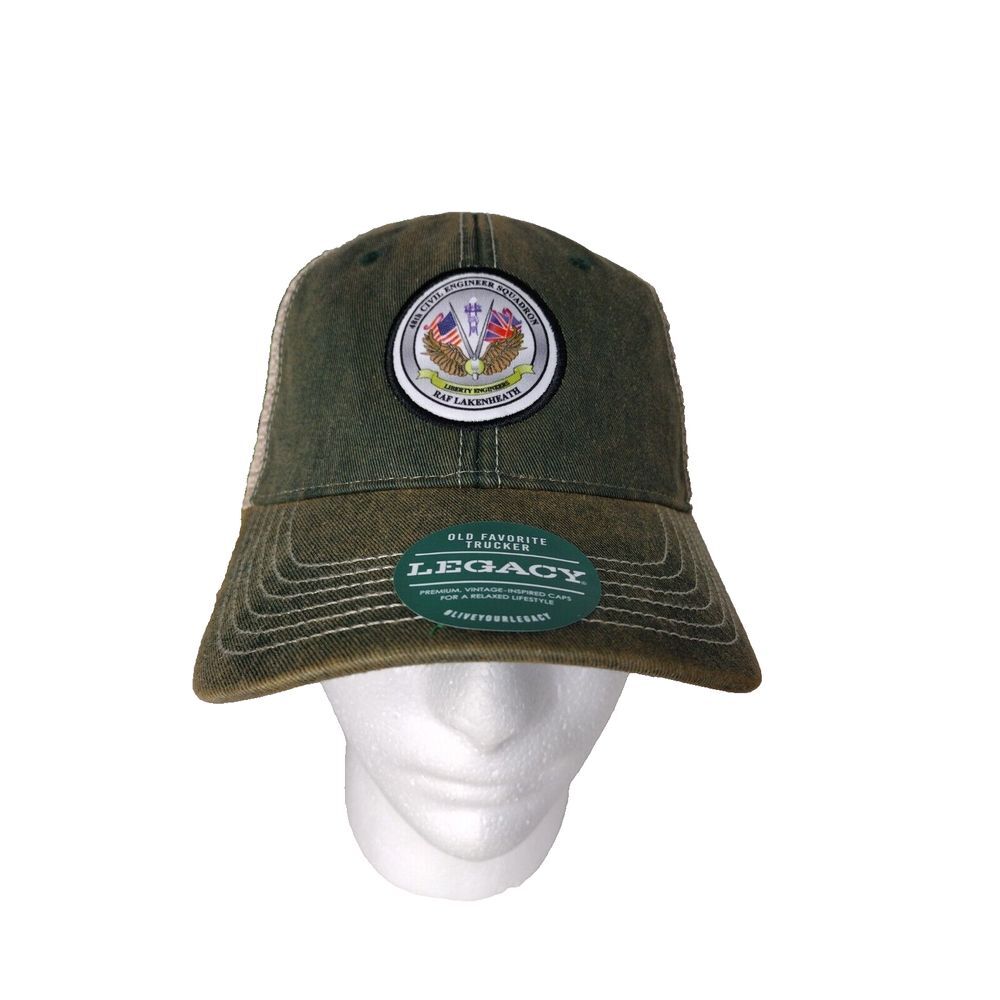 48th Civil Engineer Squadron Legacy Snapback Old Favorite Trucker Hat